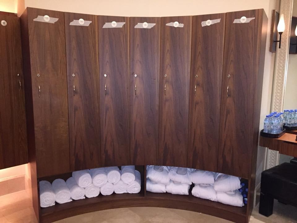 Lockers Sanctuary Park Hyatt Dubai